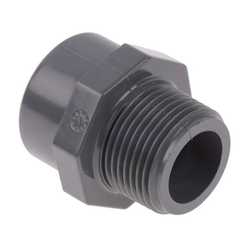 ADAP MACHO PVC 11/4" C-80