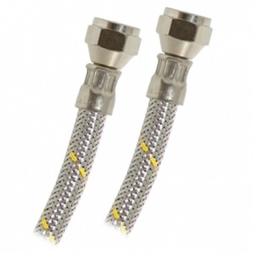 MANGUERA P/GAS 60CMS 3/8 ACE.INOX.