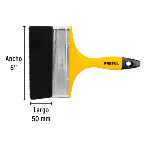 BROCHA 6"