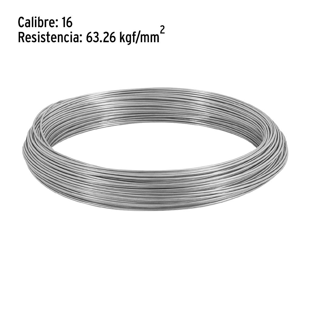 ALAMBRE GALVANIZADO CALIBRE 16 FIERO