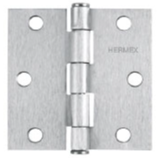 BISAGRA CUADRADA CROMO MATE 4X4