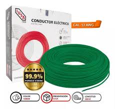 CABLE COBRE THW C-12 VERDE