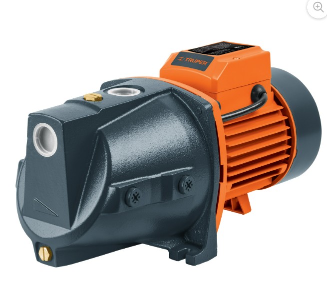 Bomba eléctrica tipo jet para agua, hierro, 1 HP,