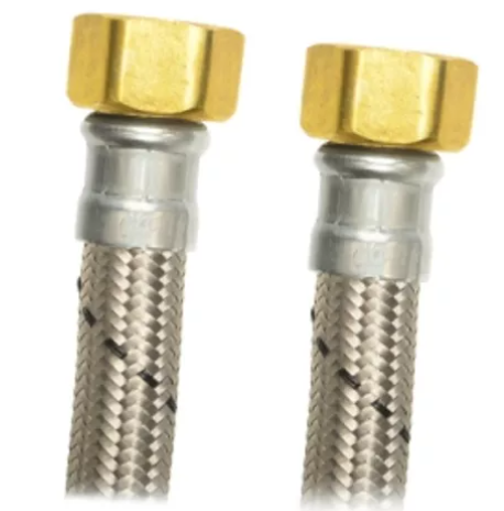 MANGUERA PARA BOILER 1/2 "HEM X 1/2 "HEM 60 CM