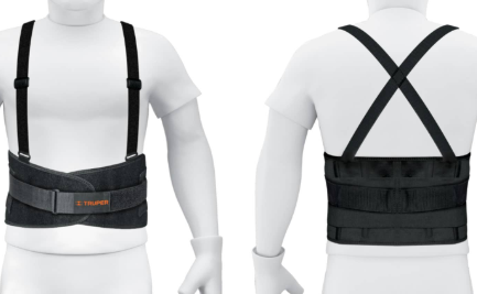 FAJA LUMBAR CON TERCER CINTURON TALLA G,