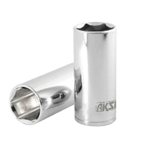 DADO 18MM LARGO, CUADRO 3/8" AKSI